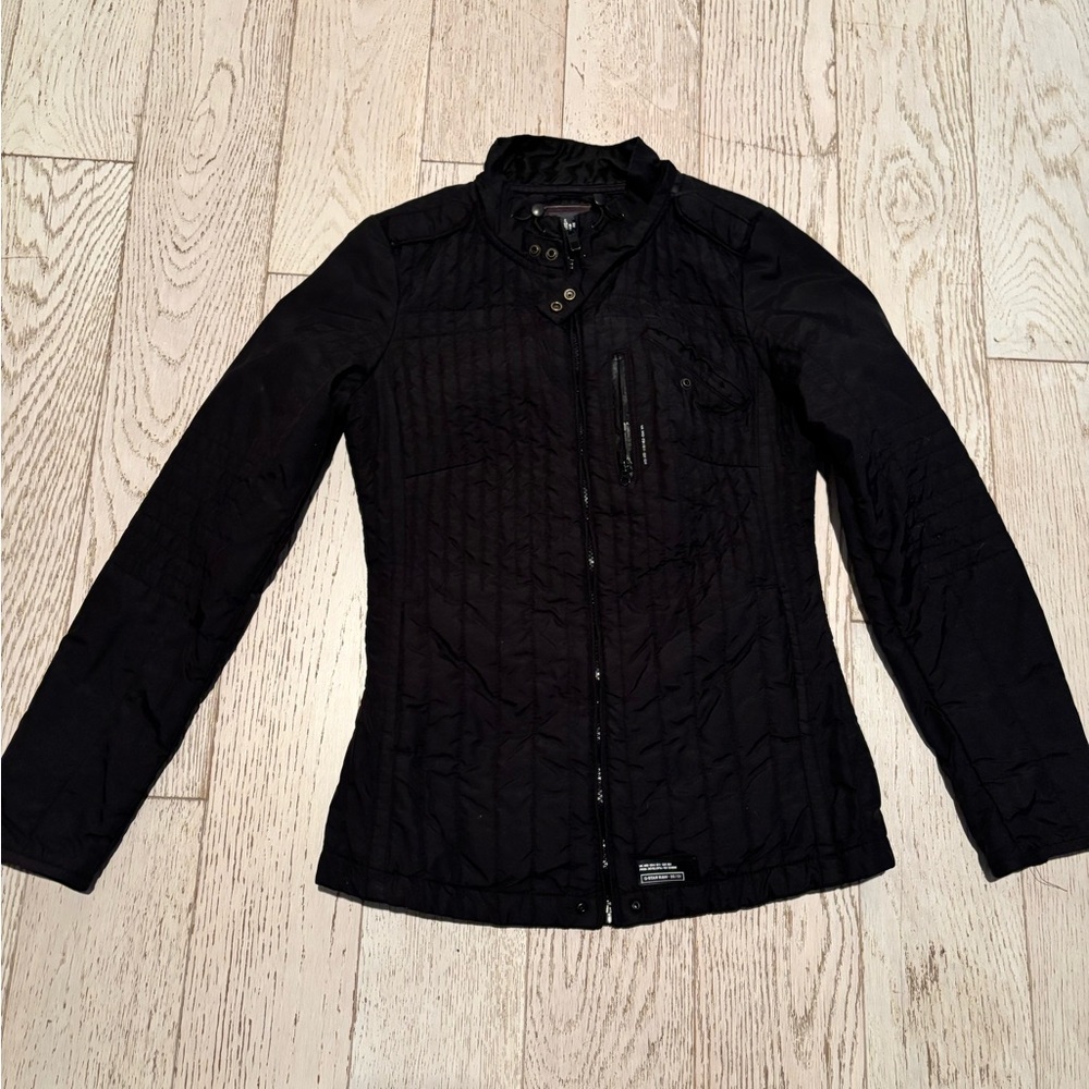 Black Quilted Jacket